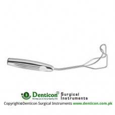 Cooley Retractor Right Stainless Steel, 25 cm - 9 3/4" Blade Size 48 x 48 mm